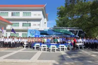 GC Life Sponsored Public Seating for Svay Rieng High School